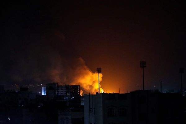 Saudi Coalition Says It Attacked 'Secret' IRGC Targets In Yemen