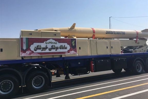 Kheybar-Shekan missile system (September 22, 2022)