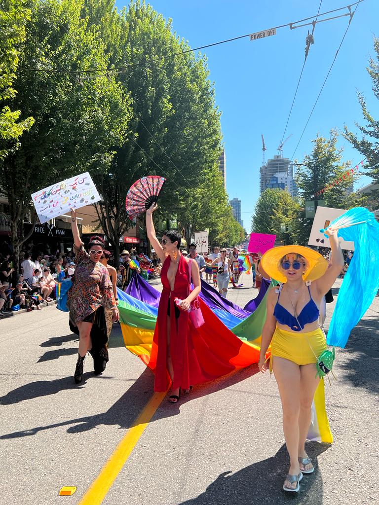 رژه افتخار ایرانیان در کانادا: چرخه ظلم را علیه کوییرهای ایران متوقف کنید