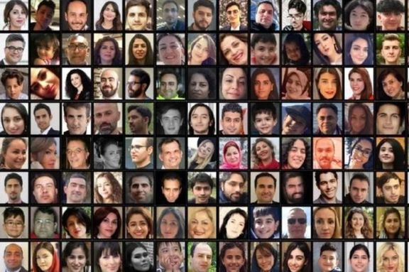 Victims who died when Iran shot down a Ukrainian passenger plane over Tehran.