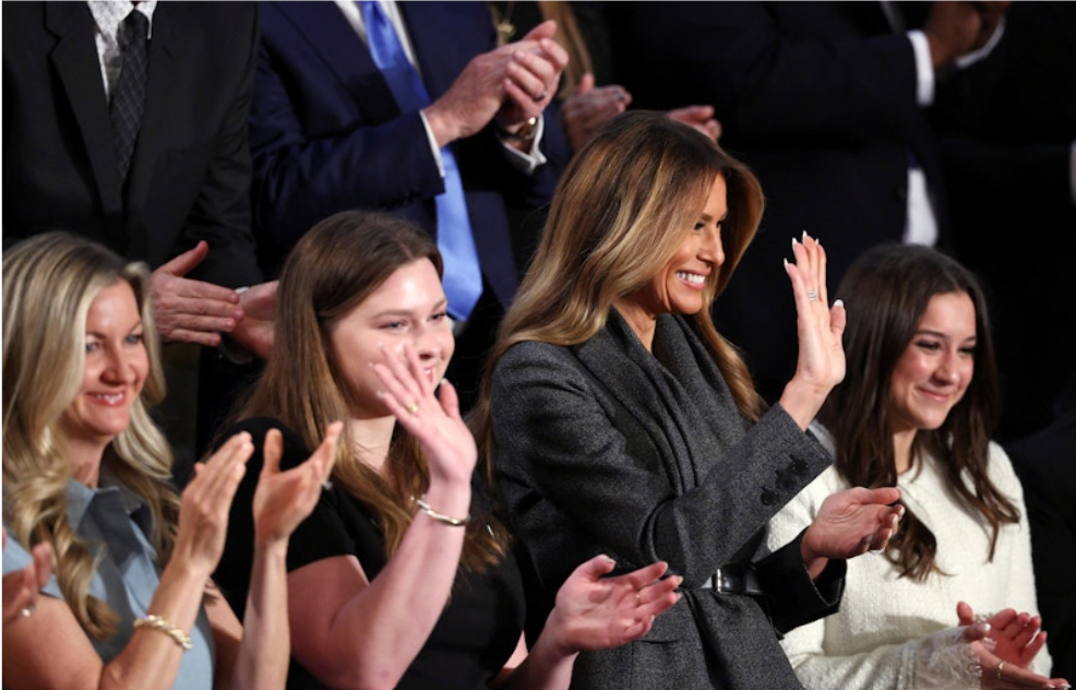 ملانیا ترامپ، همسر رییس‌جمهور