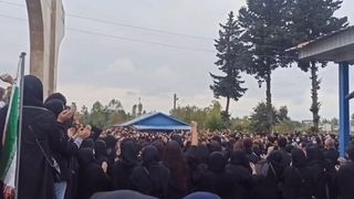 Iranians Continue Protests Wednesday After Nightfall