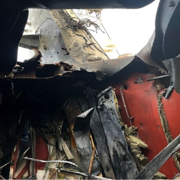 ستاد فرماندهی مرکزی ارتش آمریکا اطلاعات و تصاویری از حمله به کشتی مرسر استریت منتشر کرد