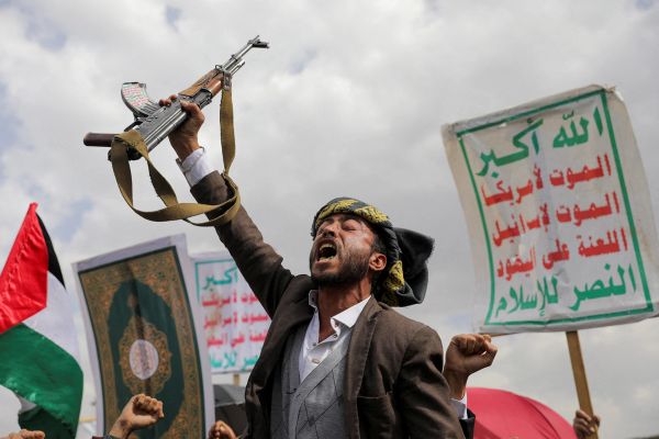 Cargo Ship Damaged by Two Houthi Missile Attacks
