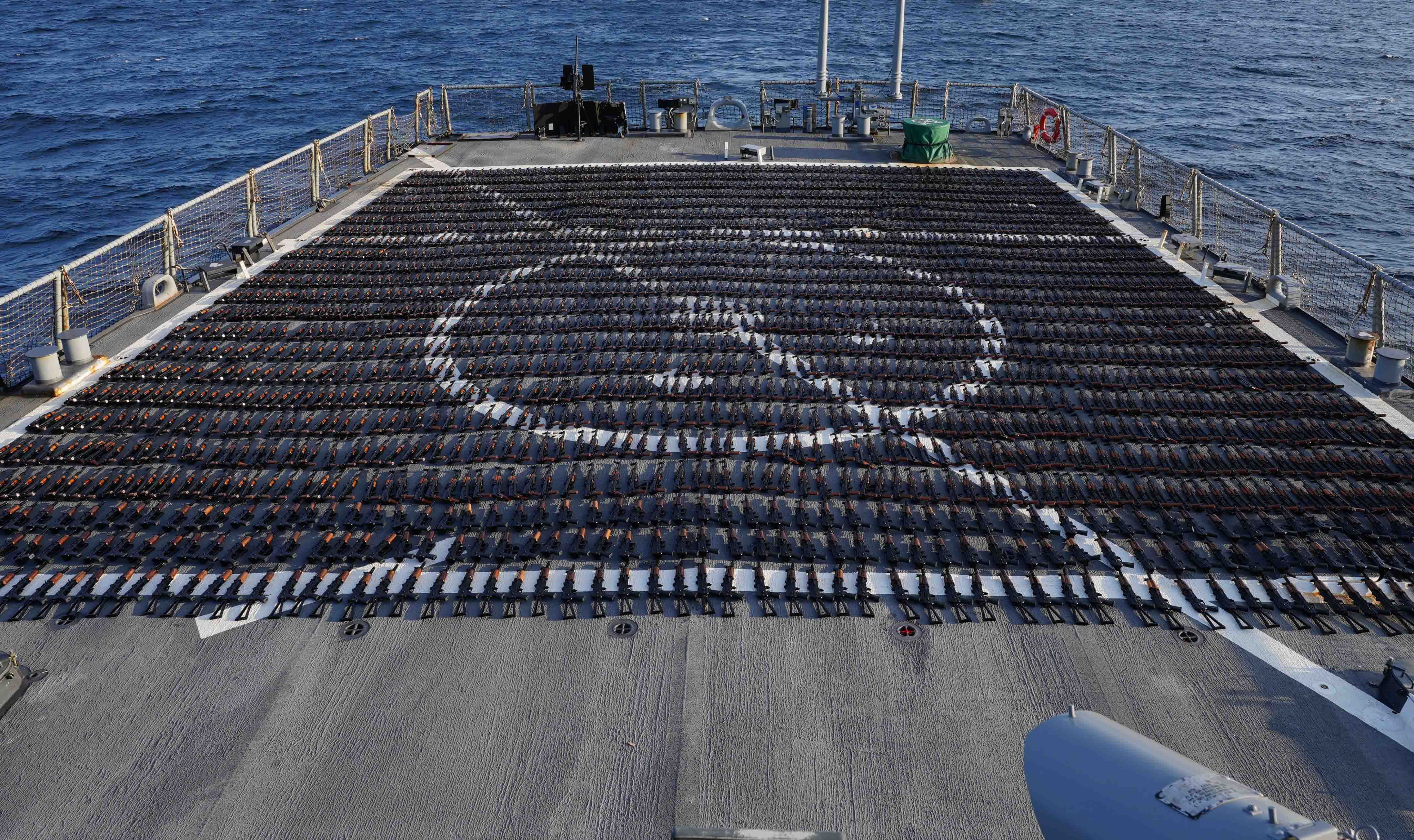 US Navy Intercepts Weapons Shipment To Yemen, Accuses Iran