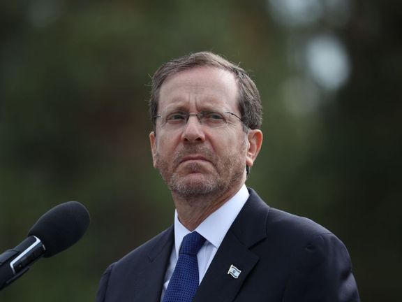 رییسجمهوری اسرائیل: حماس با هدایت فرماندهانش در ایران، به اسرائیل حمله کرد