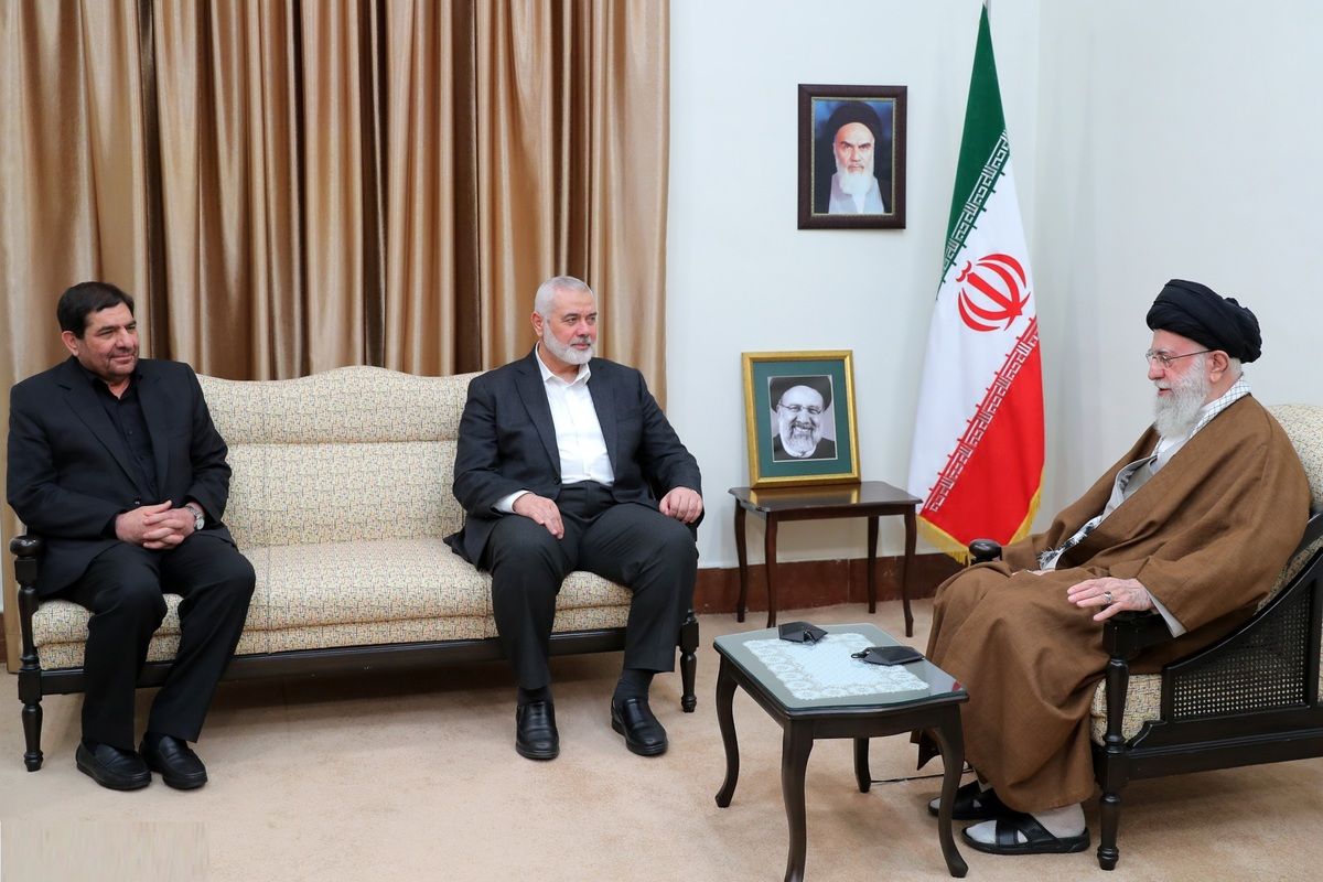 Khamenei Hails Global Anti-Israel Rhetoric in Meet With Hamas Leader