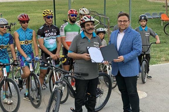 علیرضا افتخاری سفیر رشته دوچرخهسواری شد