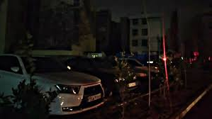 Power outage in an Iranian city