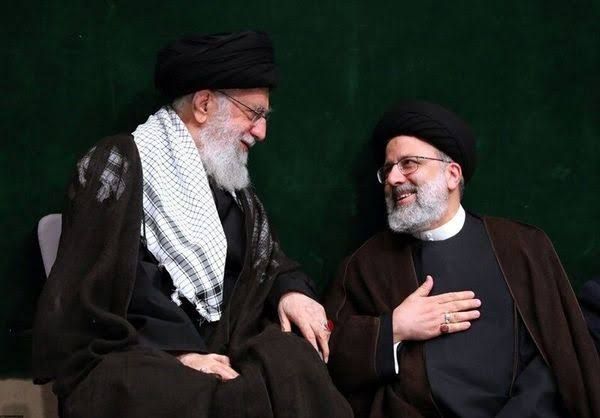 Supreme Leader ALi Khamenei (left) and President Ebrahim Raisi (Undated)