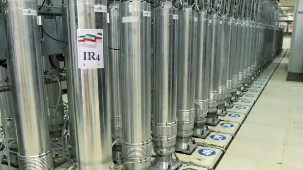 Centrifuges in Natanz, Iran (undated)