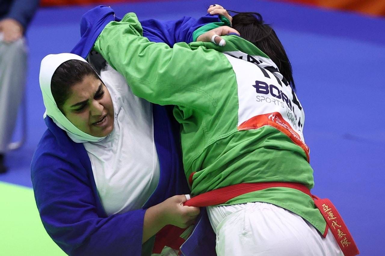 کوراش بازی‌های آسیایی ناگویا؛ فاطمه برمکی برنزی شد