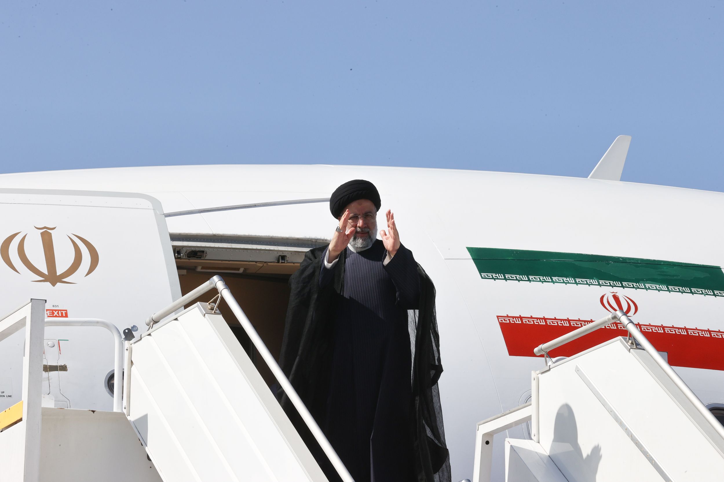 Iranian President Ebrahim Raisi leaving Havana for Tehran  (June 2023)