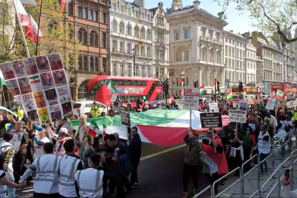 Iranians March In London To Demand IRGC’s Designation