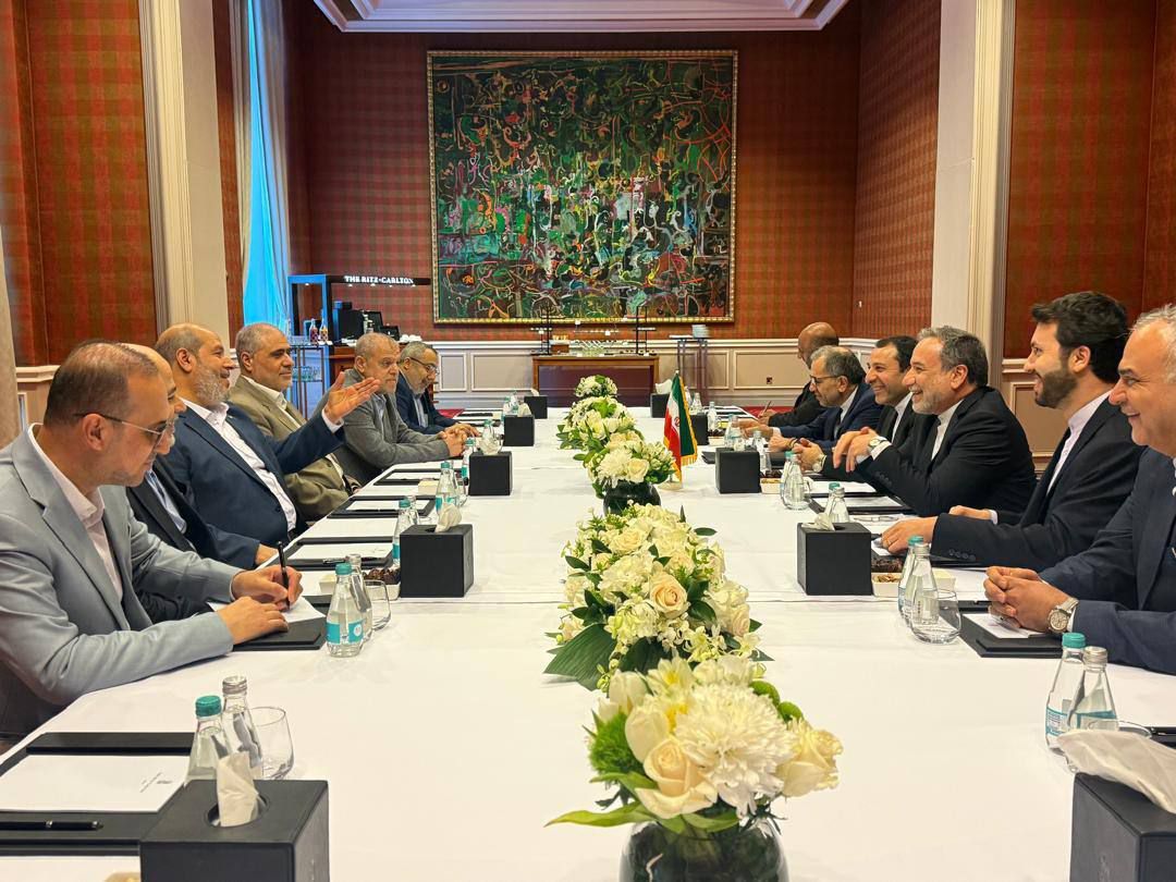 عراقجي يلتقي قادة "حماس" في الدوحة.. ويبحث الملف النووي مع مسؤولة أوروبية