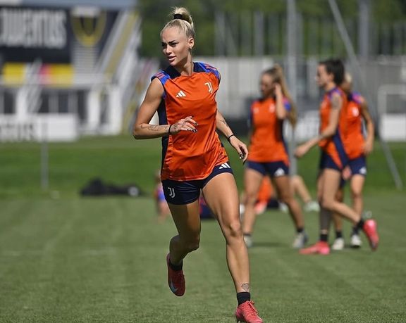 آلیشا لمان، بازیکن یوونتوس: هرچه بیشتر به آرایشم اعتراض کنند، بیشتر رژ لب میزنم