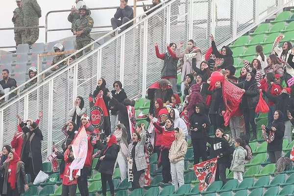 Iran arrests two female fans at football match