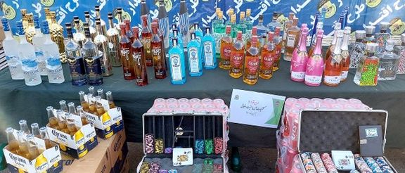 نوشیدنیهای الکلی ضبطشده در طرح نیروی انتظامی