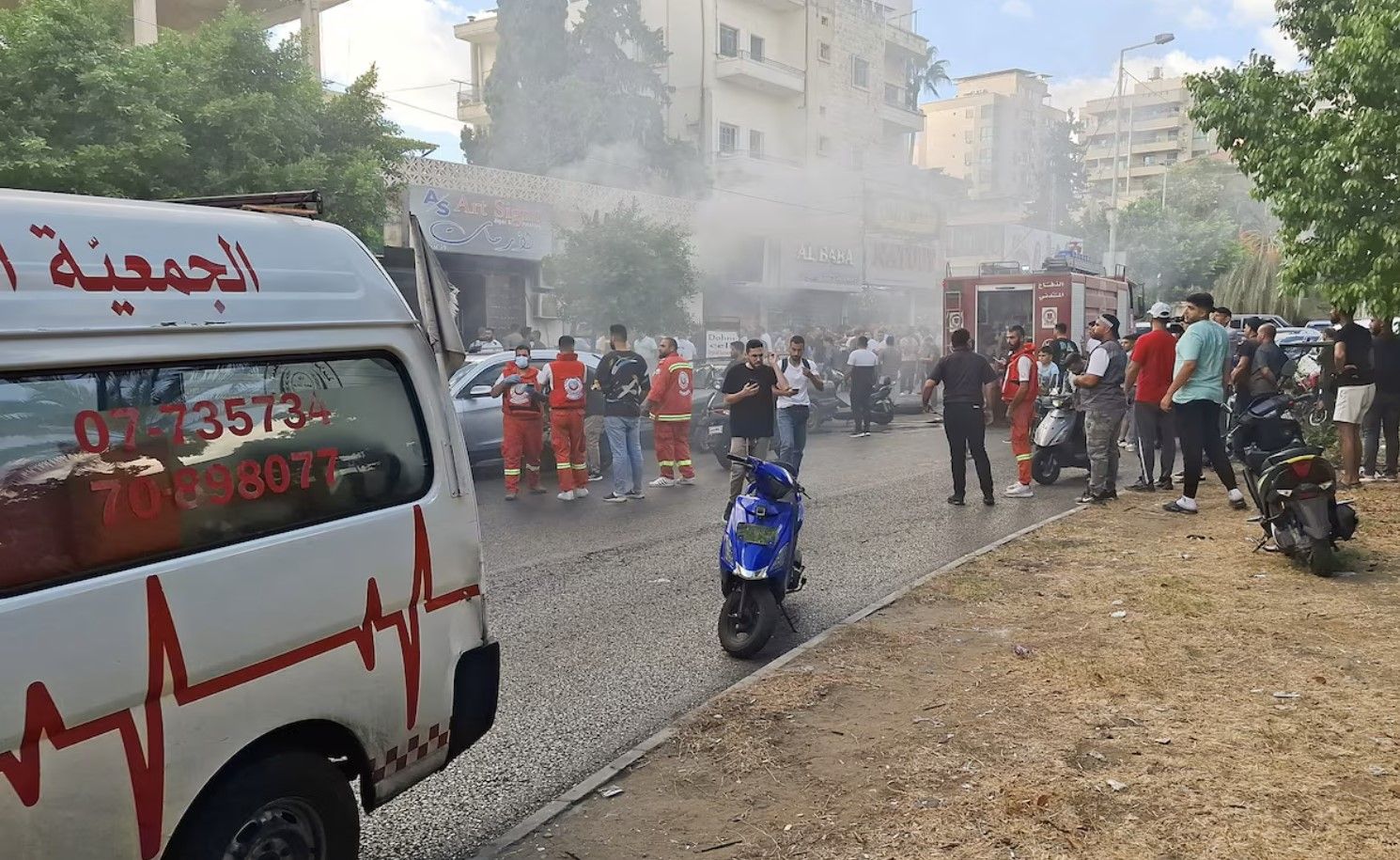 Wave of blasts hit Lebanon for second day, killing 20