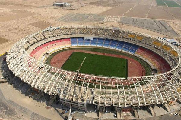 وحشت حکومت جمهوری اسلامی از تجمع مردم معترض در ورزشگاه نقشجهان