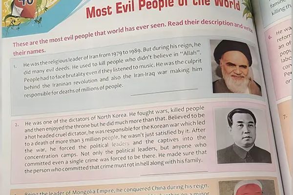 Indian Schoolbook Brands Khomeini As 'One Of World's Most Evil Men’