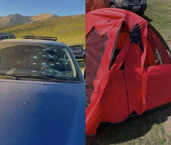 أشخاص بزي مدني يهاجمون سياحا بمنطقة جواهردشت في شمالي إيران