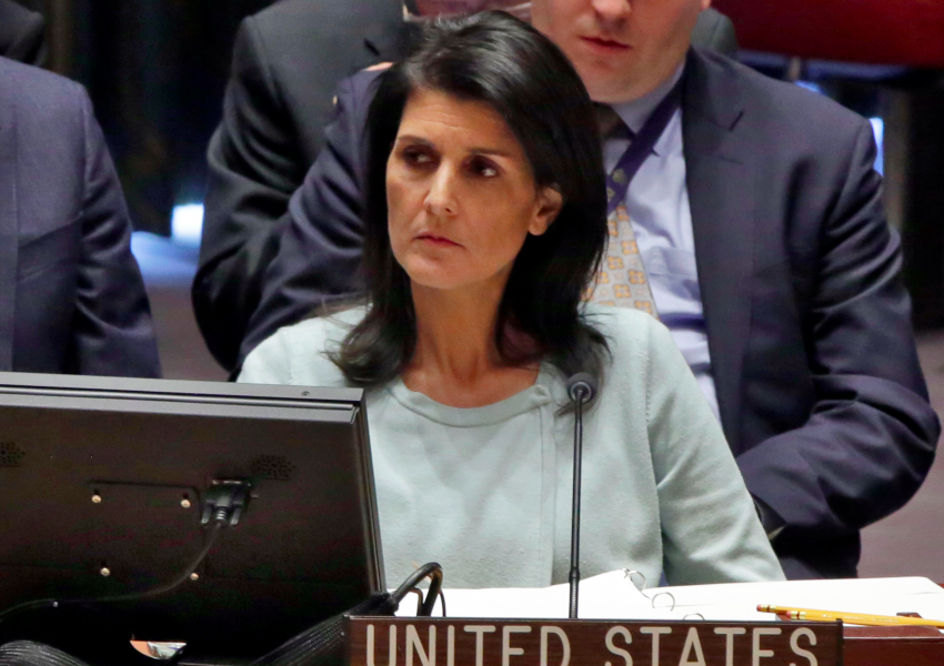 انتقاد نیکی هیلی از پیام تسلیت سازمان ملل برای مرگ رئیسی