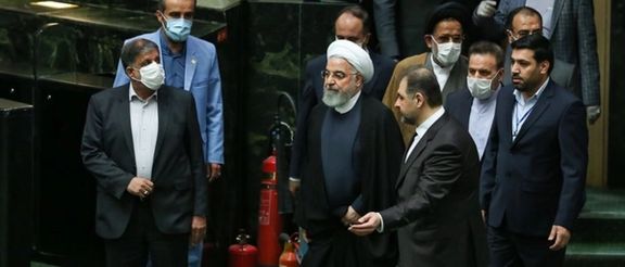 Former Iranian president Hassan Rouhani in previous parliament among reformists