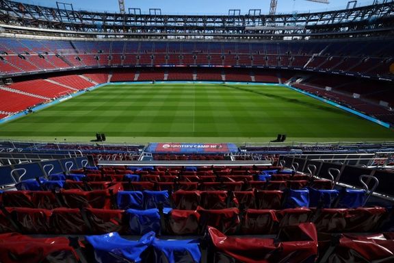 بازگشت بارسلونا به نیوکمپ با برگزاری یک تمرین با حضور هواداران