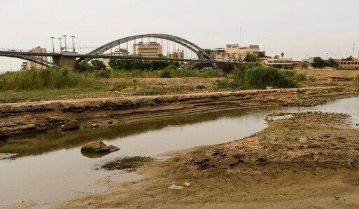 رودخانه کارون، بلندترین رود ایران، در خطر خشکسالی قرار دارد