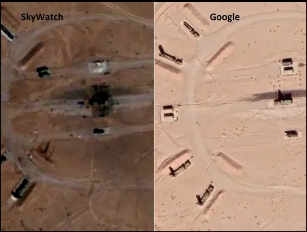 Iran’s Air Defense System Hit, New Satellite Image Shows