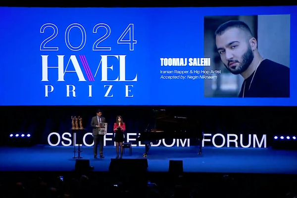 Havel Prize Awarded to Dissident Iranian Rapper Toomaj Salehi