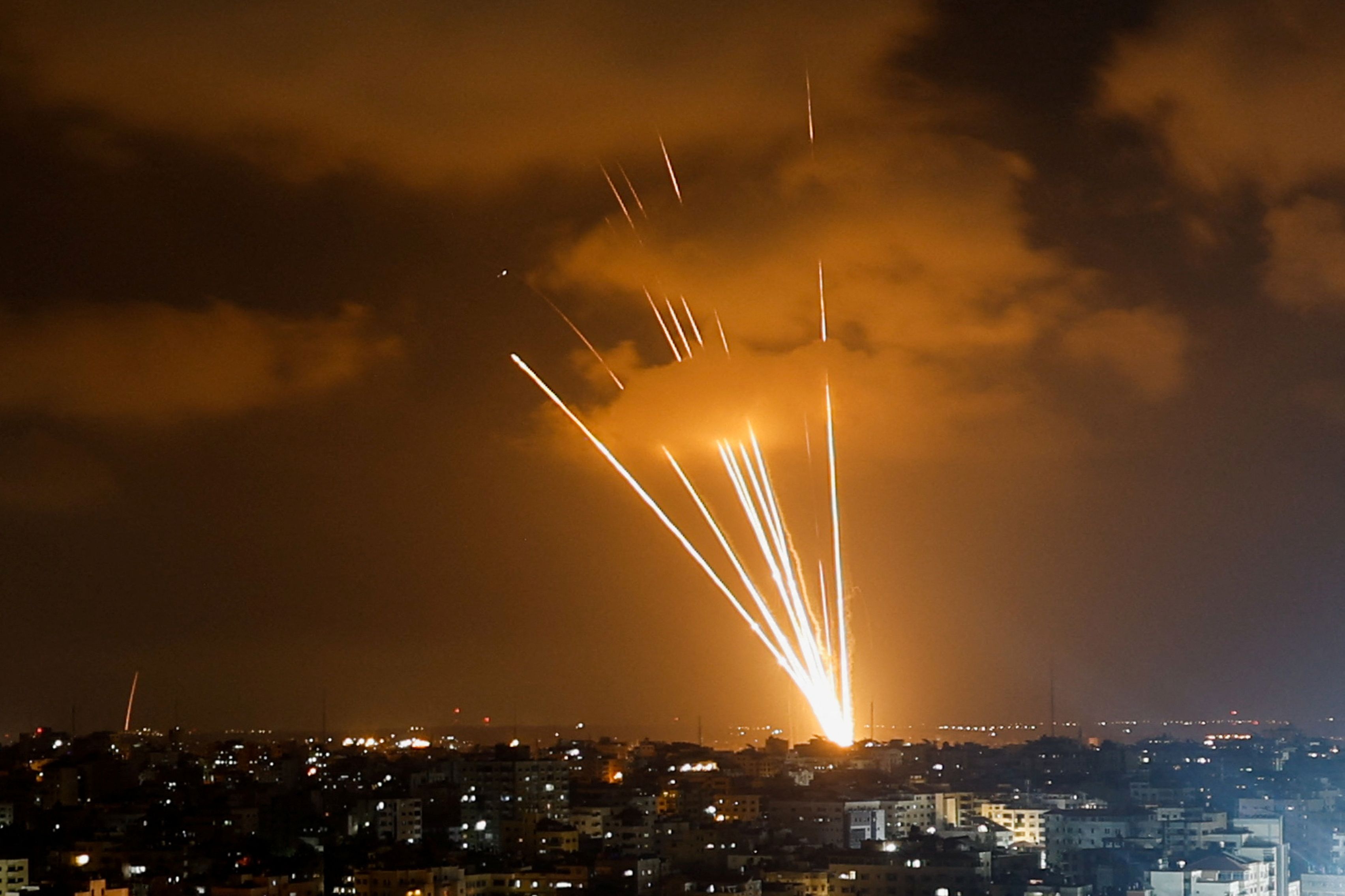 Islamic Jihad fires rockets at Israel on August 5, 2022