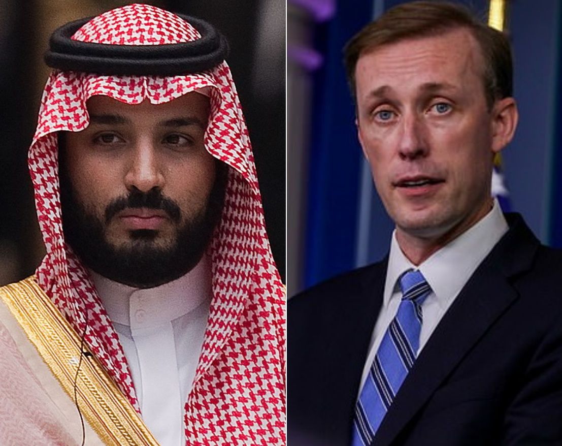 مشاور امنیت ملی آمریکا و ولیعهد عربستان سعودی درباره تنش‌های موجود با ایران گفت‌وگو کردند