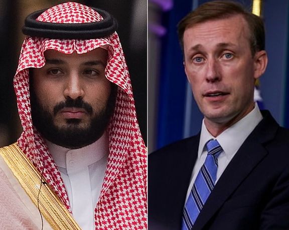 مشاور امنیت ملی آمریکا و ولیعهد عربستان سعودی درباره تنشهای موجود با ایران گفتوگو کردند