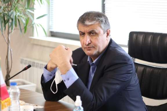 The chief of Iran Atomic Energy Organization, Mohammad Eslami