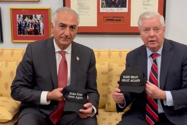 سناتور گراهام در دیدار با شاهزاده رضا پهلوی: باور دارم که کمک در راه است