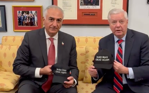 سناتور گراهام در دیدار با شاهزاده رضا پهلوی: باور دارم که کمک در راه است