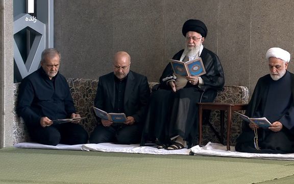 عزاداری علی خامنهای برای حسن نصرالله