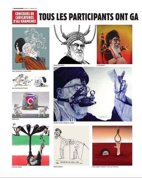 Charlie Hebdo Says Iran's Threats For Caricatures Show Weakness