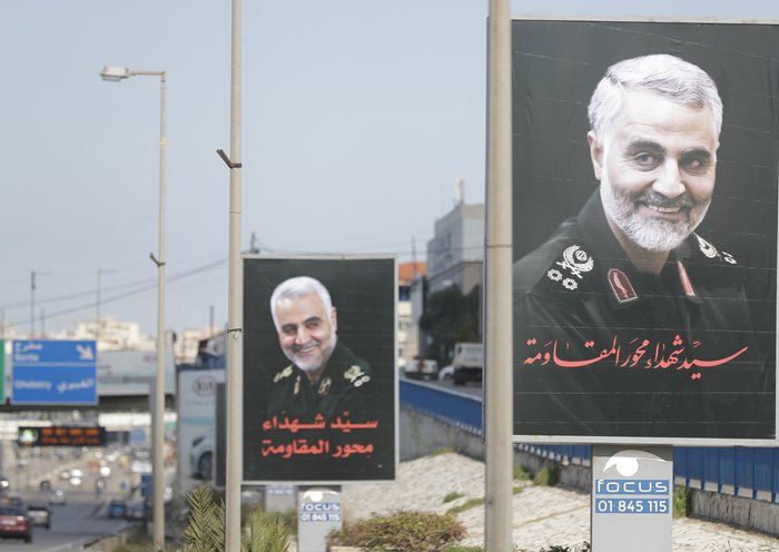 Lebanese Hezbollah Agrees To Remove Banners, Soleimani Posters From Airport Road 