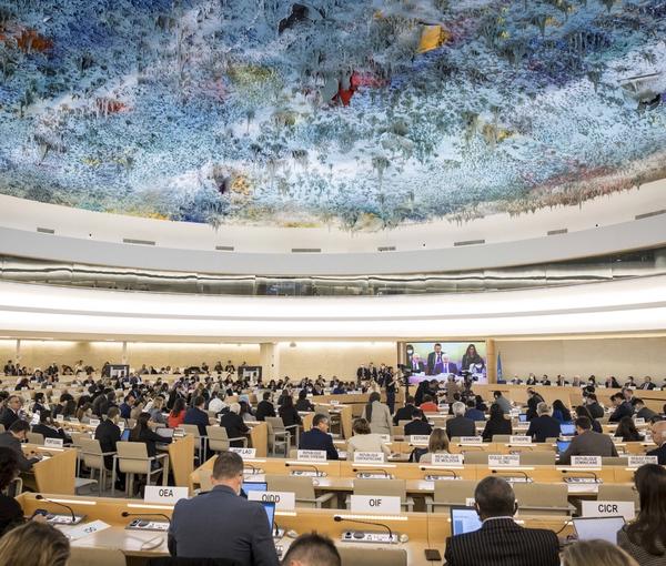 UN Human Rights Council in session