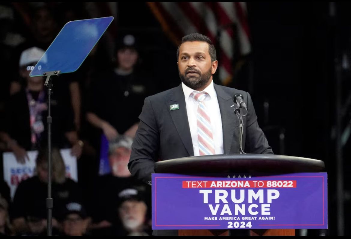 Kash Patel, Prescott Valley, Arizona, October 13, 2024. 