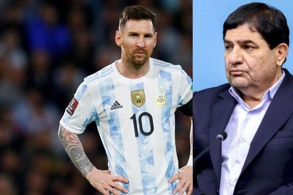 مخبر، معاون اول رئیسی: به مسی پول دادند تا علیه جمهوری اسلامی توئیت بزند