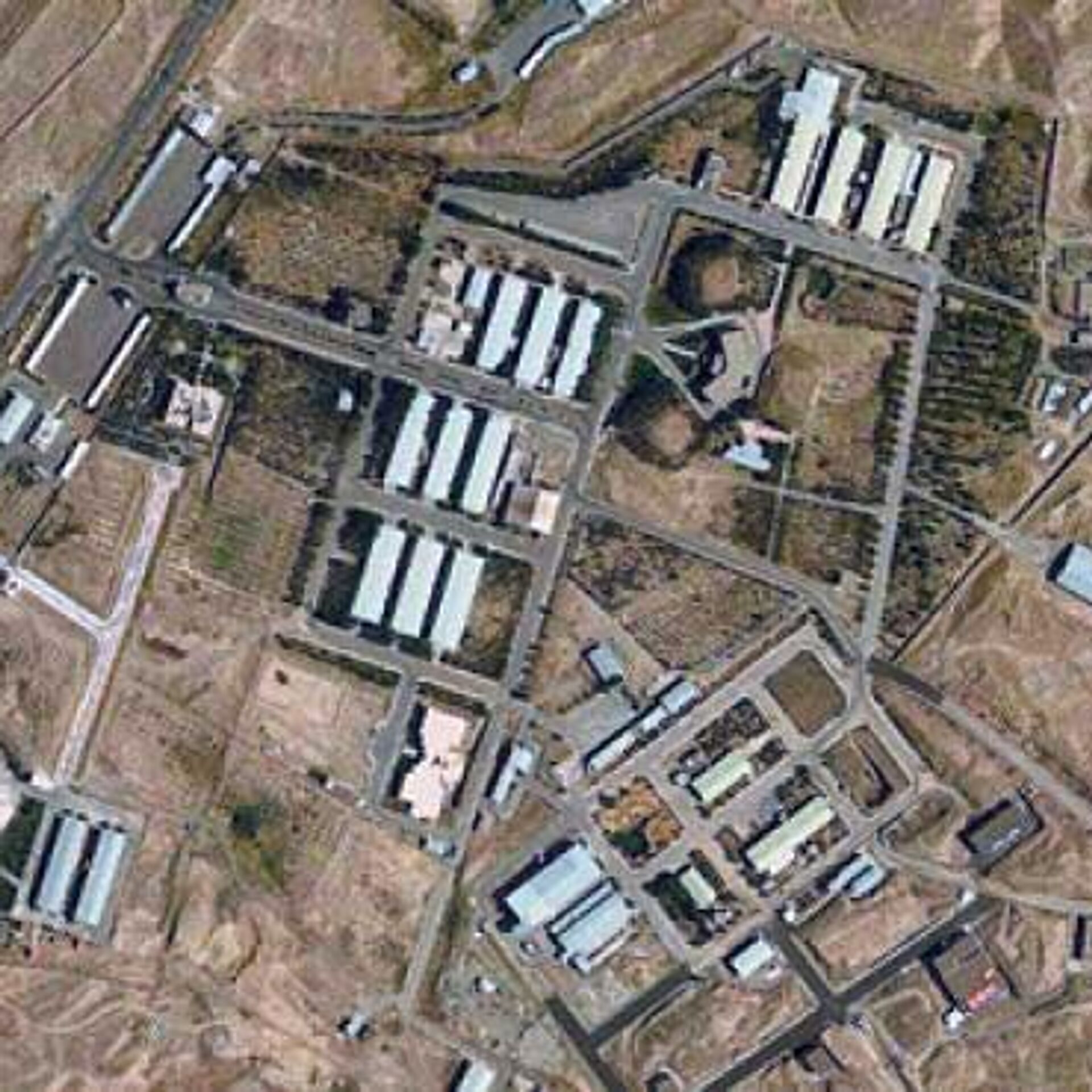 A view of secret Parchin military installation. Undated