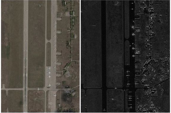 تصاویر ماهوارهای، نابودی بمبافکنهای روسیه در حمله پهپادی اوکراین را تایید میکند