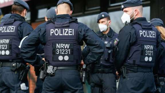A number of German police forces