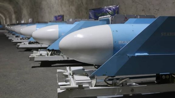 Underground Iranian missile base. Photo from March 2022