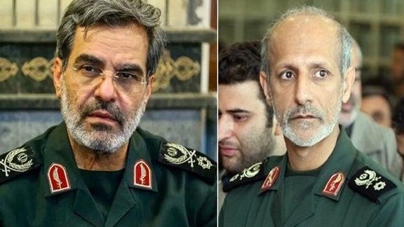 Brigadier General Gholamreza Mehrabi and Brigadier General Mehdi Rabbani