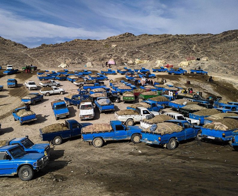 سوخت‌بران در سراوان، سیستان و بلوچستان